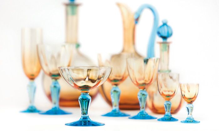 Verres en Cristal de Portieux ▷ Brocante En Ligne Antiquités