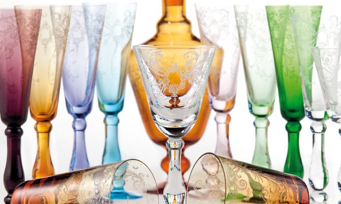 Verres en cristal "Ritz", Portieux